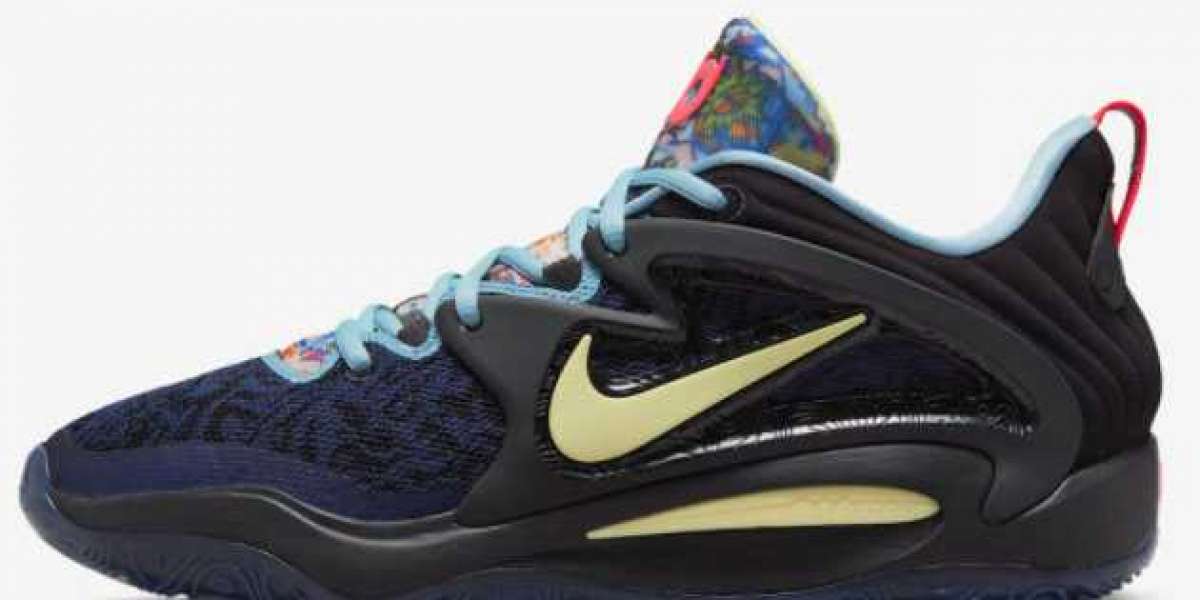 2022 Nike KD 15 Black Boarder Blue DC1975-001