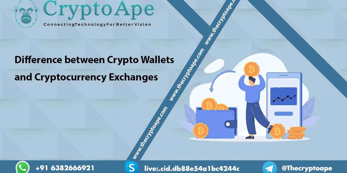 What is the difference between Crypto Wallets and Cryptocurrency Exchanges