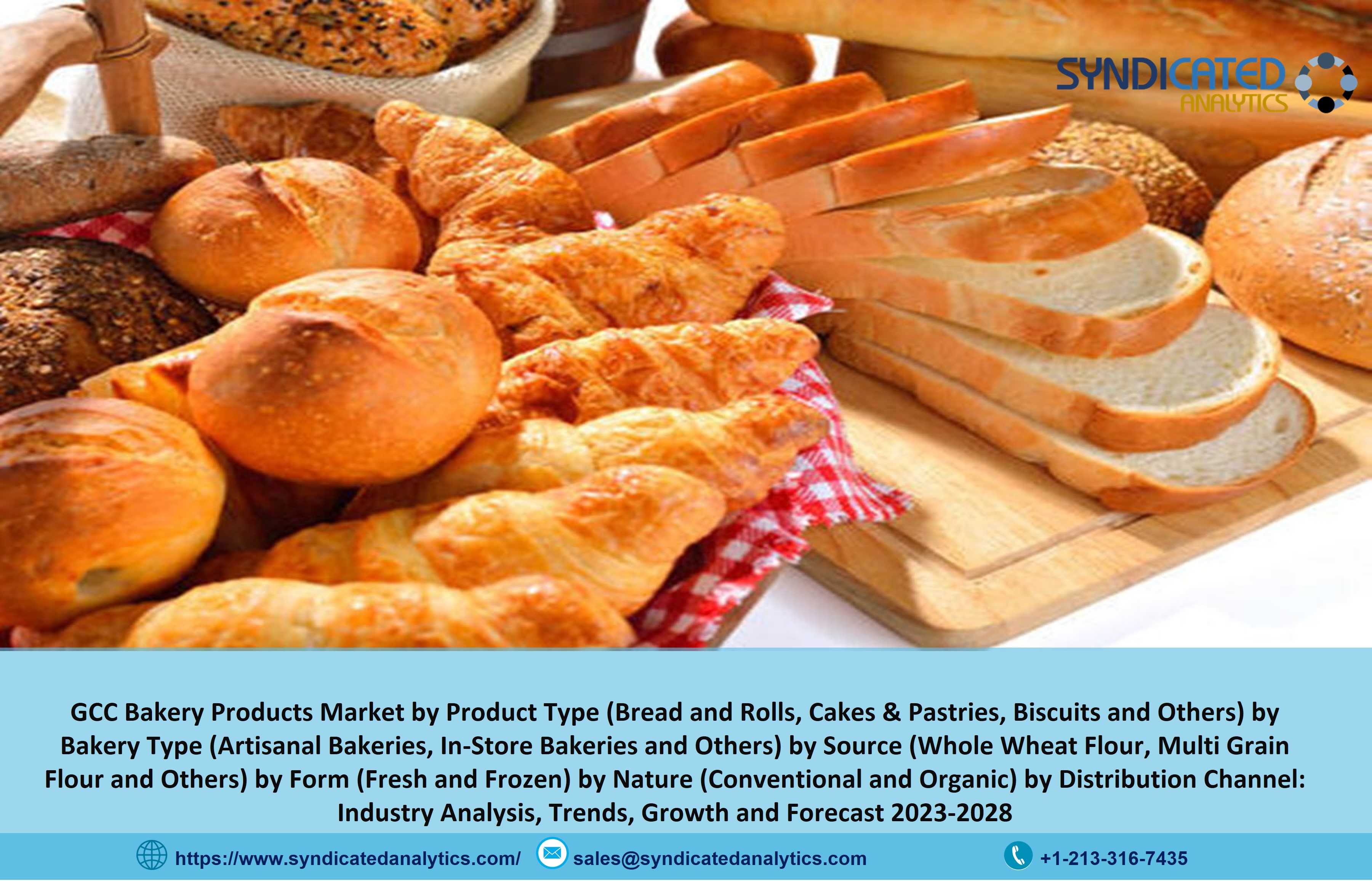 GCC Bakery Products Market Size 2023: Industry Overview and Forecast 2028 | Syndicated Analytics