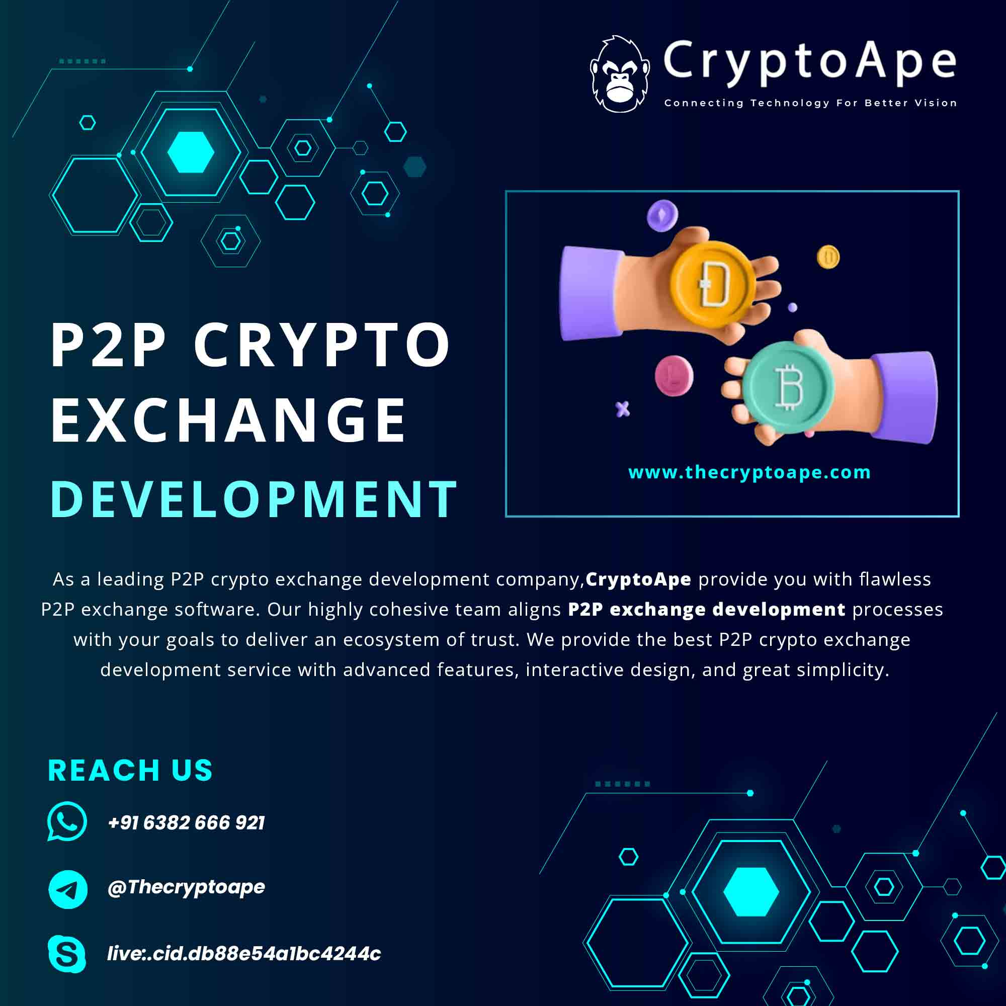 The Challenges Faced While Developing a P2P Crypto Exchange & Their Solutions