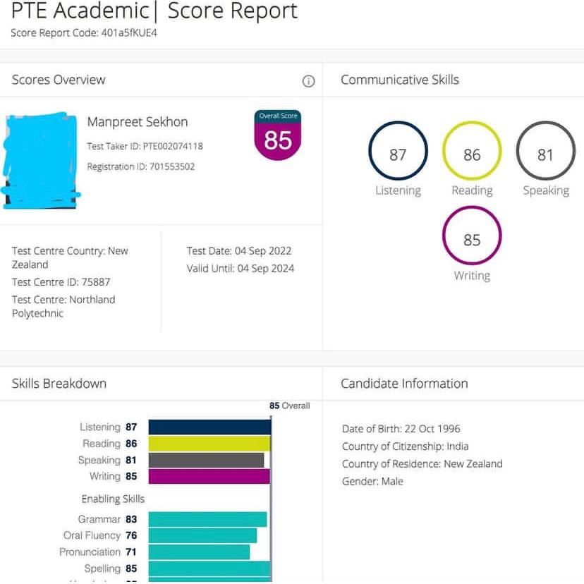 Buy PTE certificate without exam | Buy PTE Certificate Online