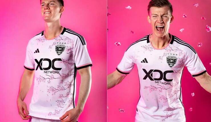 DC United 2023/24 adidas Auswärtstrikot