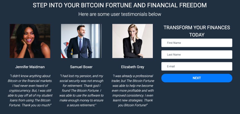 Bitcoin Fortune  – Scam Or Legit Platform?