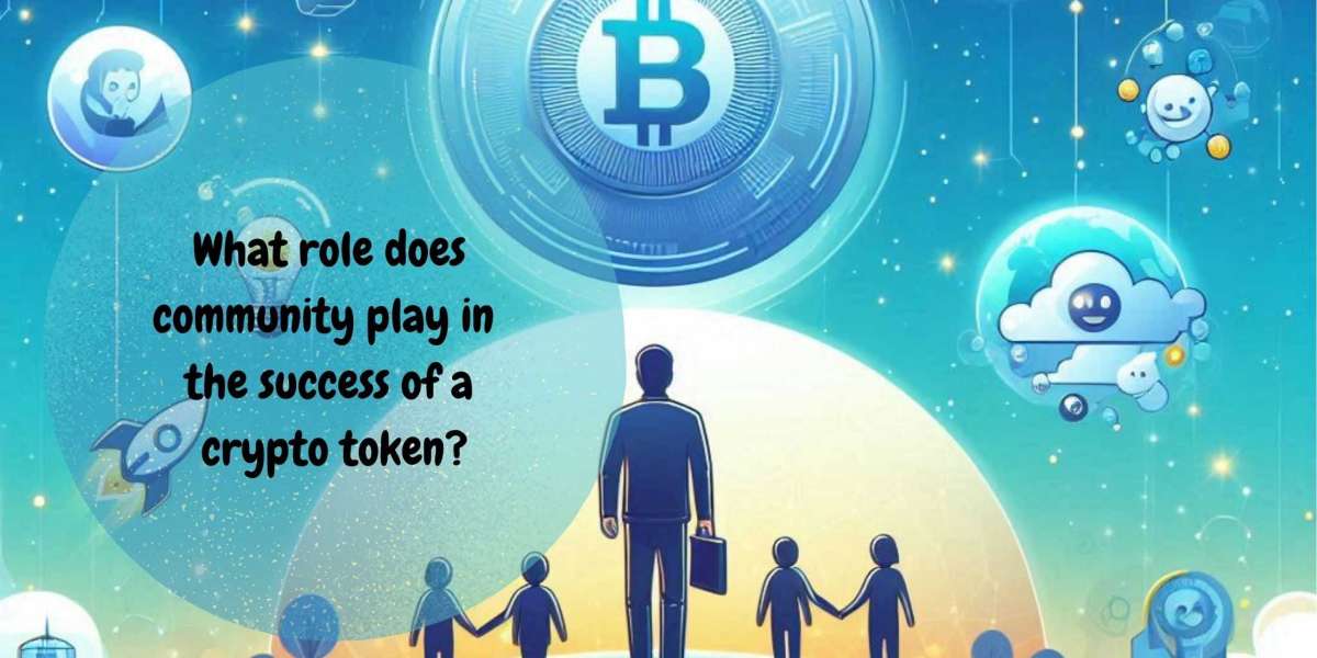 What role does community play in the success of a crypto token?