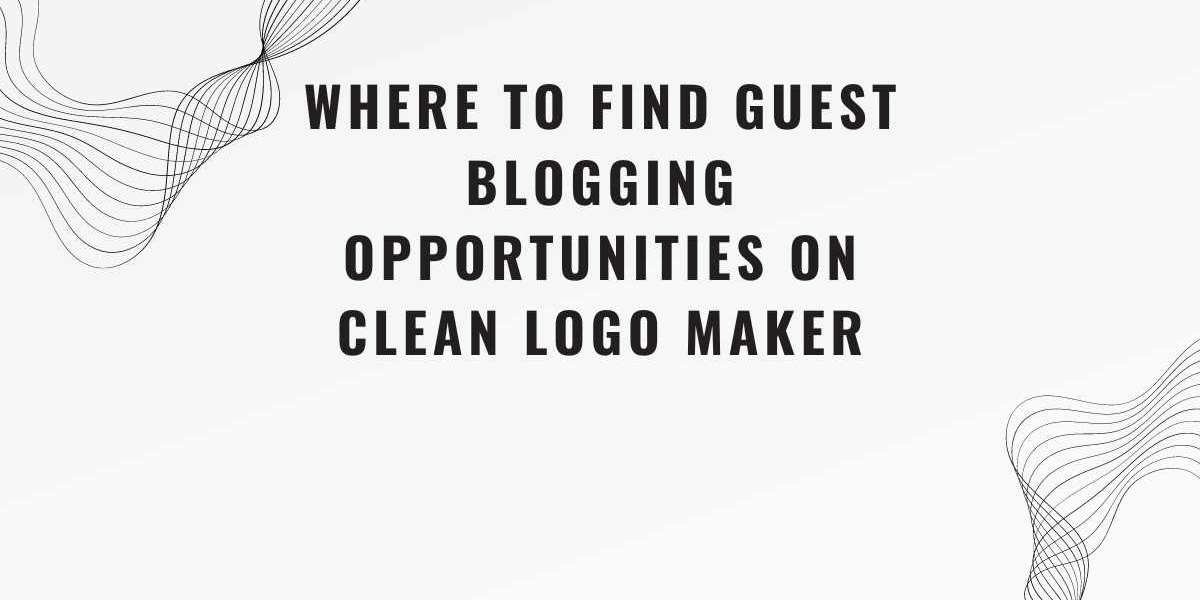 Where to Find Guest Blogging Opportunities on Clean Logo Maker