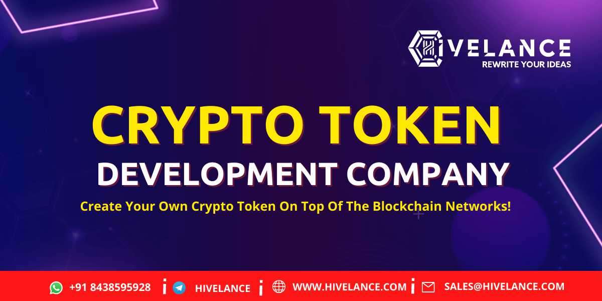 Create Your Own Crypto Token with a Top-Grade Token Development Company...!