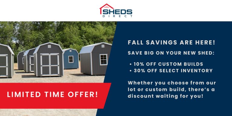 Sheds Direct, Inc. | Wood, Metal & Vinyl Sheds, Barns & More